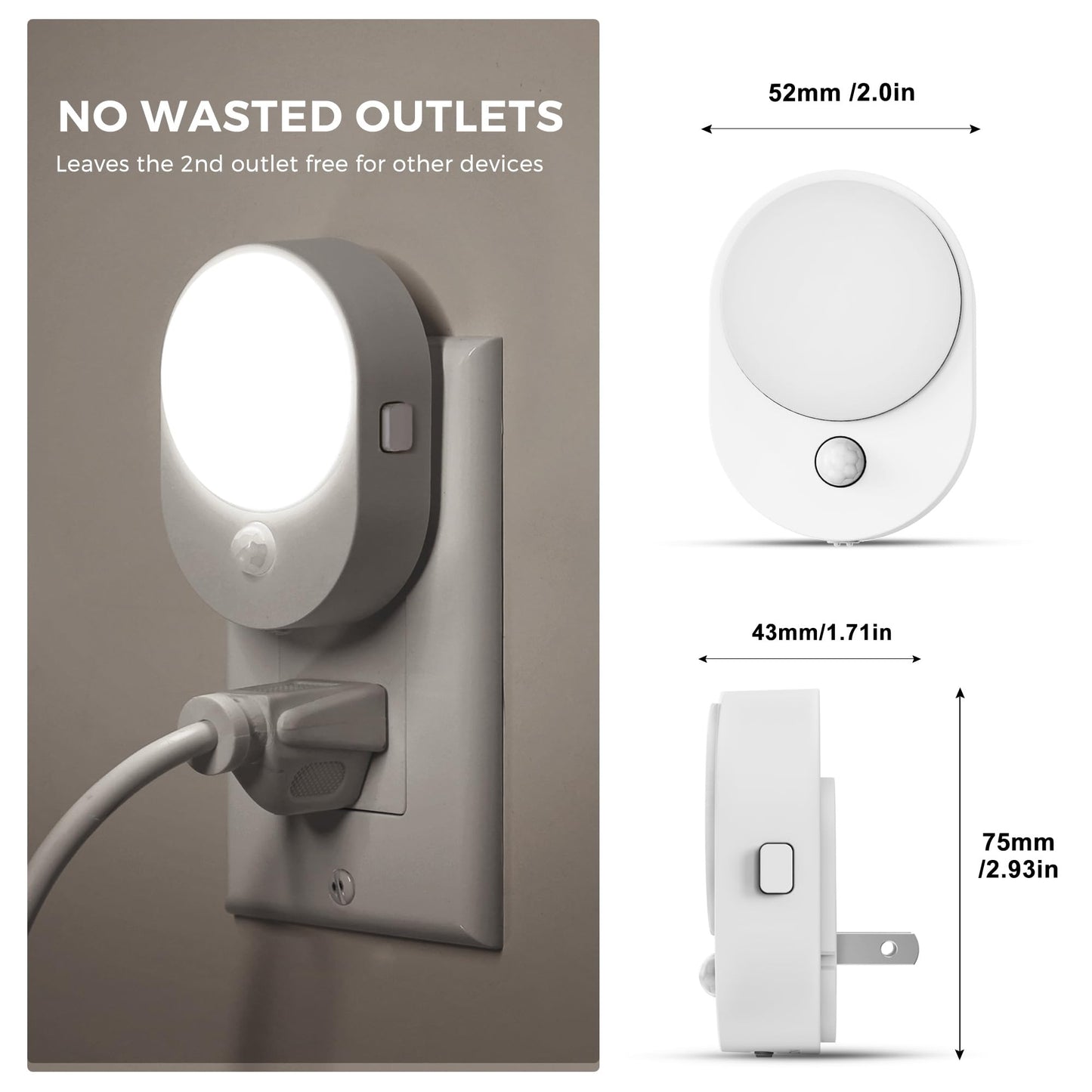 Motion Sensor LED Night Light