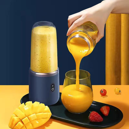 Portable USB Blender – 6 Blade Rechargeable Mixer