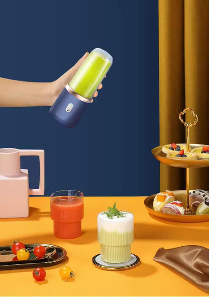 Portable USB Blender – 6 Blade Rechargeable Mixer