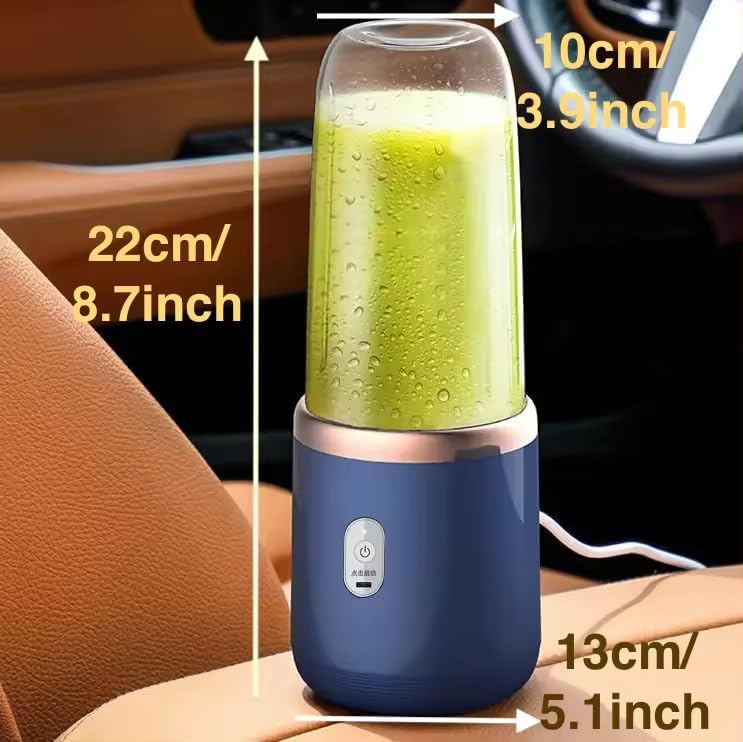 Portable USB Blender – 6 Blade Rechargeable Mixer