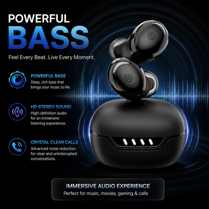Wireless Earbuds with 45H Playtime