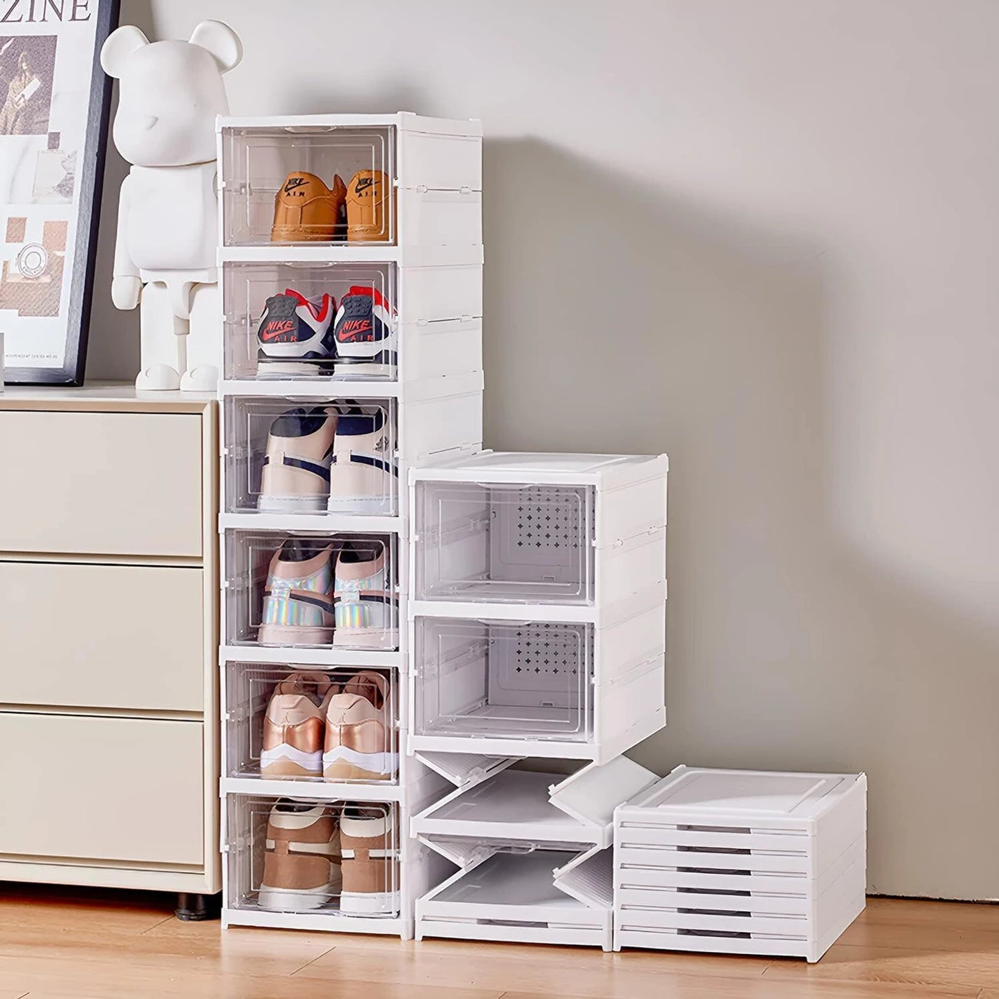Stackable Shoe Storage Organizer