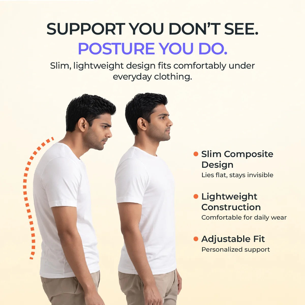Adjustable Posture Corrector Support Belt