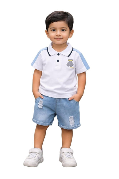 Baby Girls Cotton Comfort Playwear Set