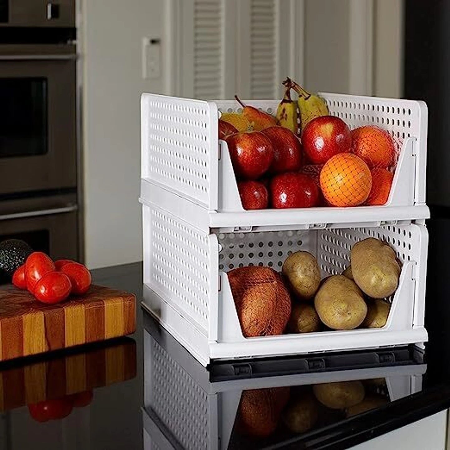 Foldable Clothes Organizer Storage Basket