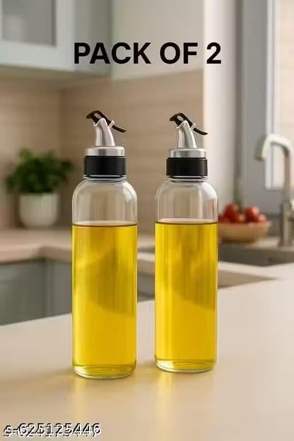 Plastic Oil Dispenser, 1000ml, Pack of 2